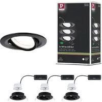 Paulmann LED à encastrer Nova, set de 3 lampes