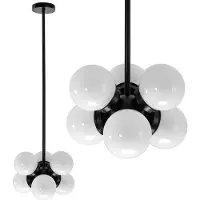 Toolight Lampe APP904-6CP Loft Black