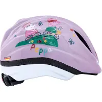 Bike Fashion CASQUE DE VELO POUR ENFANTS "Peppa Pig" Système de fermeture à clip avec coussinet pour le menton