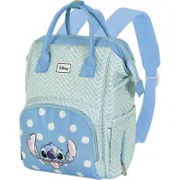 KARACTERMANIA Sac à dos 'Lilo & Stitch' bleu ciel / vert clair / rosé / blanc