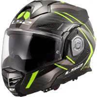 LS2 Ff901 Advant X Carbon Future Ii Modular Helmet Noir S
