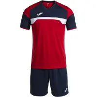 Joma Danubio Iii Short Sleeve Set Rouge 5-6 Years Enfants