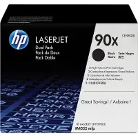 HP 90X 2-pack High Yield Black Original LaserJet Toner Cartridges Cartouche de toner 2 pièce(s)