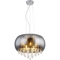 Globo Lighting Lampe suspendue Kalla Ø chrome 44cm