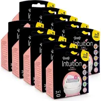 Wilkinson Lames de rasoir Intuition 2-in-1 Variety, paquet de 4 x 10