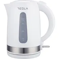 Tesla Bouilloire sans fil 1.70l 2200w blanc - - KT200WX -