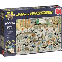 Jumbo Jan van Haasteren Le marché aux bestiaux 1000 pcs Puzzle 1000 pc(s) Dessins animés