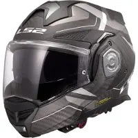 LS2 LS2FF901AdvantXCHorizonArgentéGris06CasqueModulable Taille XS