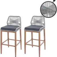 MCW Tabouret de bar -O21 (lot de 2)