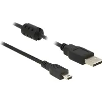 DeLOCK USB Kabel A -> Mini-B St/St 3.00m schwarz