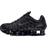 Nike Baskets basses 'Shox TL' rouge / noir