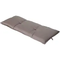 Madison Housse de banc Basic 120x48 cm Taupe