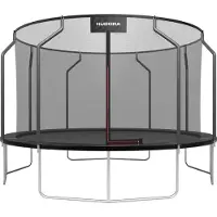 Hudora First Trampoline 400V (noir, rond, 400 cm)