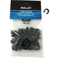 Xlc Clip gaine extérieure BR-X30 sac, noir (pack de 50)