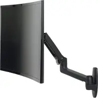Ergotron 45-243-224 LX Wandhalter bis-34"&11,3kg Höhenverstellbar SW.