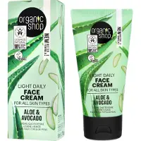 Organic Aloe Diaria Facial Cream Todo Tipo De Pieles 50ml