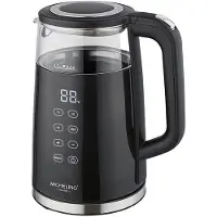 Michelino Bouilloire numérique arrêt automatique 1,7 litre 2200 watts noir