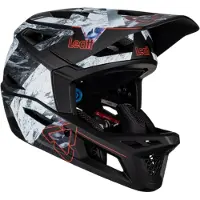 Leatt casque fullface Gravity 4.0 , Alpine - Noir Gris, XL