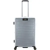 National Geographic Koffer CRUISE Aus robustem Polycarbonat silver One Size