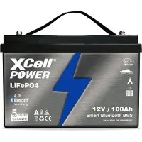 Xcell Akku 12V / 100Ah Bluetooth (12,8 V, M8 Stecksystem) 147044