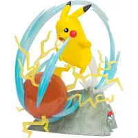 Boti Pokémon - 25e anniversaire de la figurine Light FX Deluxe - Pikachu (33cm)