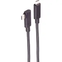 Shiverpeaks -BASIC-S--Câble de connexion USB, Câble optique USB-C, 3.2, 10Gbps, PD, 90°, 7,0m (BS30-42055)