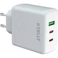 Celly Chargeur USB PD 3 ports 65W GaN