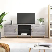 Prolenta Maison Exclusive - Meuble TV gris Sonoma 150x30x50 cm Matériau dérivé du bois