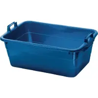 Lockweiler Nacelle en polyéthylène bleu 800x535x300mm - 395/80