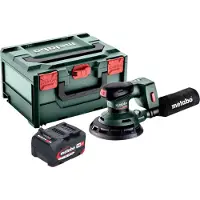 Metabo SXA 18 LTX 150 BL Ponceuse excentrique sans fil 18 V 150 mm Brushless + 1x batterie 4,0 Ah + metaBOX - sans chargeur