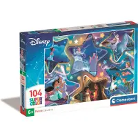 Clementoni puzzle 104 pièces SuperKolor Magical Moments 25766