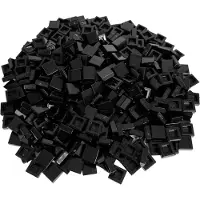 LEGO 1x1 Carreaux Noir - 3070b NOUVEAU ! Quantité 500x