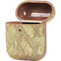 Terratec Étui AirPods AirBox Crocodile Marron