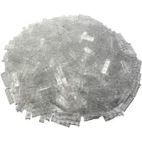 LEGO 50 carreaux 1x4, Transparent