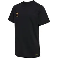 Hummel Hmle24c Coton t-shirt enfants noir or Gr 104