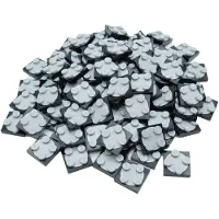 LEGO 2x2 Plaque tournante Noir Gris clair - 3679 3680 NOUVEAU Quantité 100x