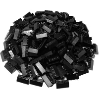 LEGO 2x4 Tuiles de toit Noir pour toit - 3037 NOUVEAU Quantité 250x