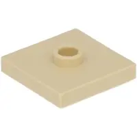 LEGO 2x2 Carreaux Modifiés Jumper Plate Beige clair - 87580 NOUVEAU Quantité 100x