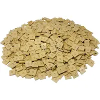 LEGO 2x2 Carreaux Modifiés Jumper Plate Beige clair - 87580 NOUVEAU ! Quantité 50x
