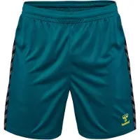 Hummel Pantalon de sport 'Authentic' bleu cyan / gris / vert clair / noir