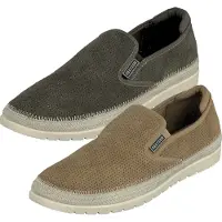 Mustang Hommes Slipper Sneaker Chaussures basses 4168-401, Taille:43 EU, Couleur:Vert