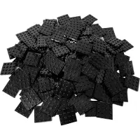 LEGO 4x4 Panneaux de construction Noir - 3031 NOUVEAU Quantité 50x