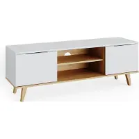 Vicco Meuble tv Nautica Blanc 138x49cm, Model 35108