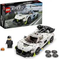 LEGO Speed ??Champions Koenigsegg Jesko (76900) ; Jeu de construction (280 pièces)