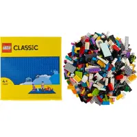 LEGO City Mega-Bauspass 1000 bunte Bausteine, Sondersteine + 1 blaue Platte - NEU! Teile 1000x