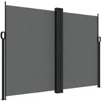 Syfax Auvent latéral rétractable Anthracite 180x1200 cm