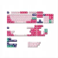 NUPHY Jeu de capuchons de touches pour clavier mécanique Y2K KDA Dye-sub PBT Keycaps, Wave