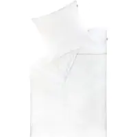 Set One By Musterring Renforcé Parure de lit TWIST Blanc 140 x 200 cm