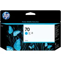 HP 70 (C9452A) - Cyan - Cartouche d'encre