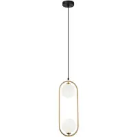 ITALUX LUPUS PND-3965-2-BRO Lampe suspendue